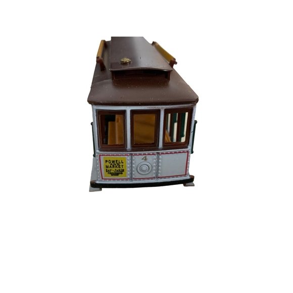 HO scale, Classic Streetcars Toy w/Orig Box, 2 Cars-Desire St Powell & Mason ST. - Picture 4 of 16